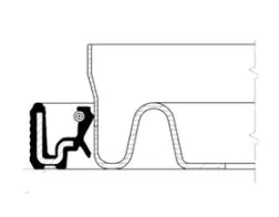 Shaft Seal, crankshaft CORTECO 12014859B