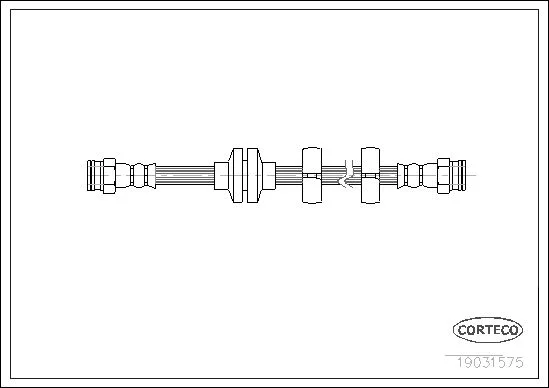 Brake Hose CORTECO 19031575