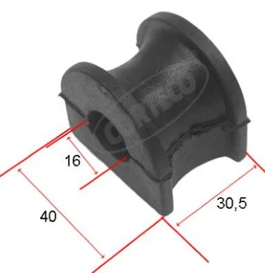 Mounting, stabiliser bar CORTECO 21652984