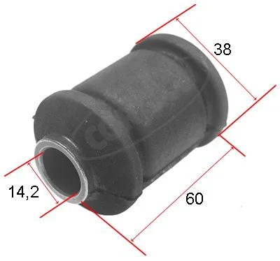 Pritrditev, krmilna/premična ročica CORTECO 21653104