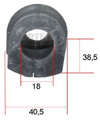 Pritrditev, stabilizacijska palica CORTECO 49367525