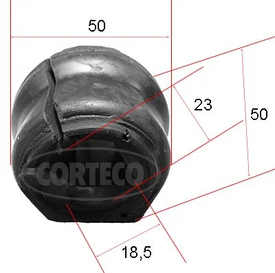 Pritrditev, stabilizacijska palica CORTECO 49371890