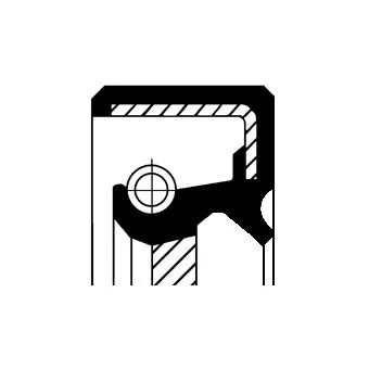 Shaft Seal, crankshaft CORTECO 49431390