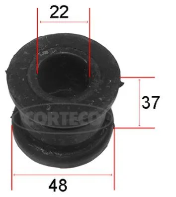 Pritrditev, stabilizacijska palica CORTECO 80001169