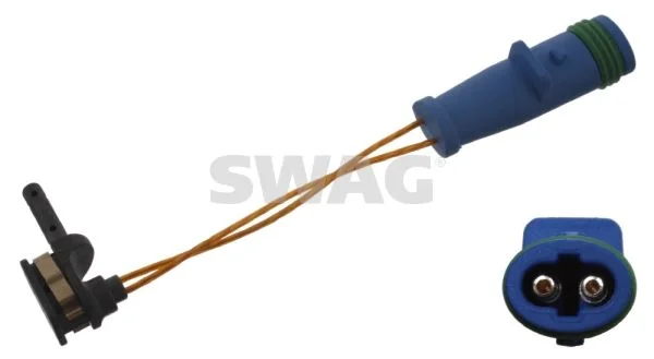 Opozorilo Kontakt, obraba zavornih ploščic SWAG 10 93 9246
