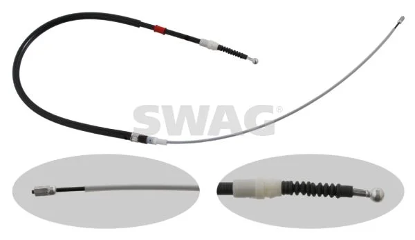 Trosas, stovėjimo stabdys SWAG 30 93 0727