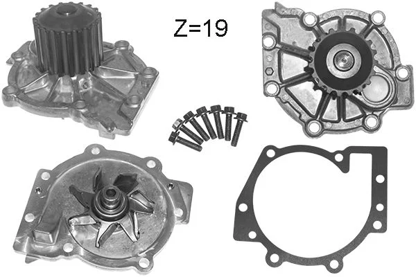Vodna črpalka, hlajenje motorja DOLZ V211