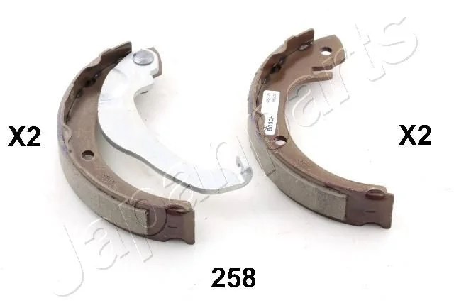 Komplet zavornih čevljev JAPANPARTS GF-258AF