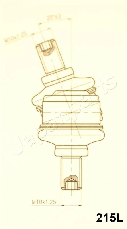 Povezava/povezovalna palica, stabilizacijska palica JAPANPARTS SI-215L