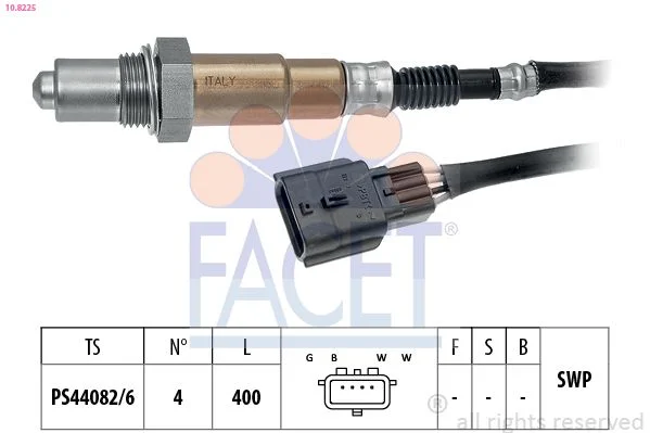 Oxygen Sensor FACET 10.8225