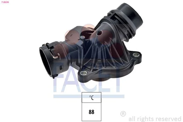 Thermostat, coolant facet 7.8636