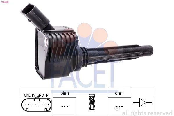 Ignition Coil facet 9.6530