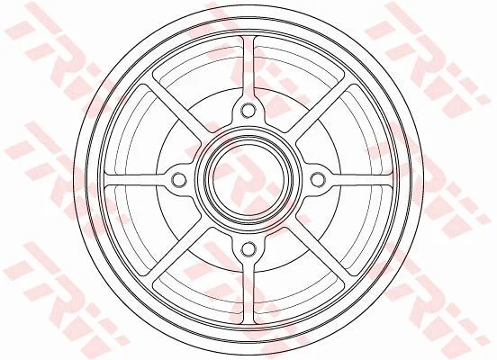 Zavorni boben TRW DB4546MR