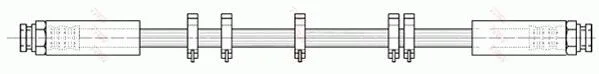 Brake Hose TRW PHA351