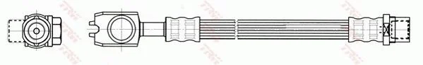 Brake Hose TRW PHD557