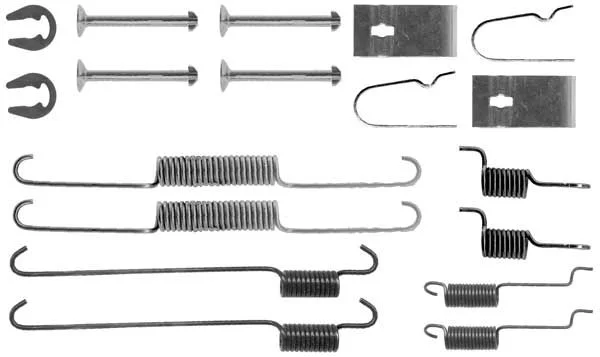 Accessory Kit, brake shoes TRW SFK352
