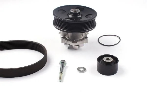 Water Pump + V-ribbed Belt Kit  PK03235