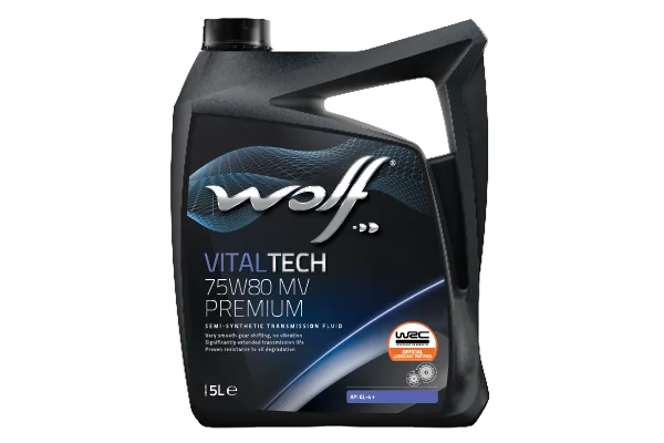 Transmission Oil VITALTECH 75W-80 MV PREMIUM WOLF 1048401