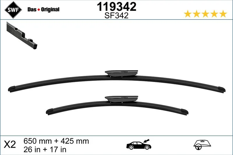 Wiper Blade SWF 119342