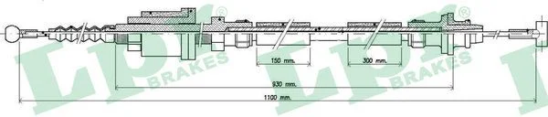Cable Pull, clutch control LPR C0251C