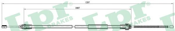 Cable Pull, parking brake LPR C0682B