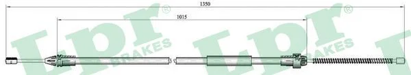 Cable Pull, parking brake LPR C0685B