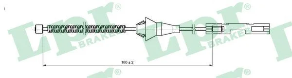 Poteg kabla, parkirna zavora LPR C1660B