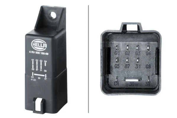 Krmilna enota, čas žarenja HELLA 4RV 008 188-691