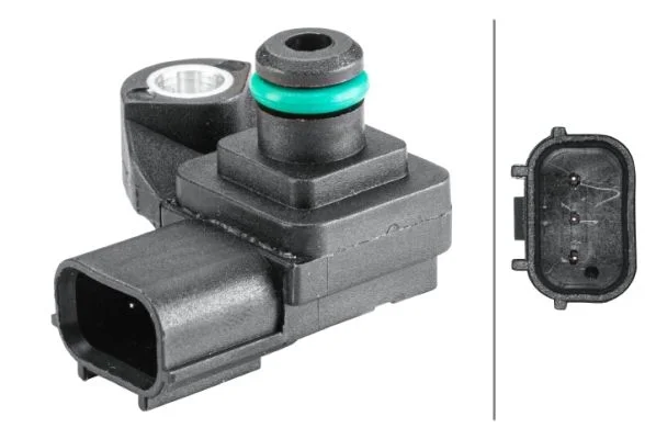 Senzor, tlak v sesalnem kolektorju HELLA 6PP 358 152-361