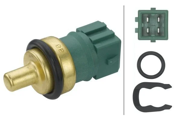 Senzor, temperatura hladilne tekočine HELLA 6PT 009 107-541