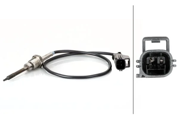 Senzor, temperatura izpušnih plinov HELLA 6PT 014 494-451