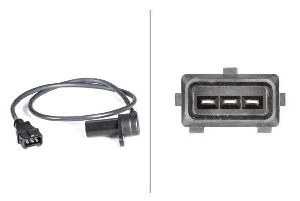 Senzor, impulz ročične gredi HELLA 6PU 009 146-111