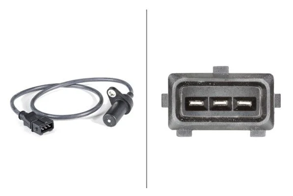Senzor, impulz ročične gredi HELLA 6PU 009 146-121