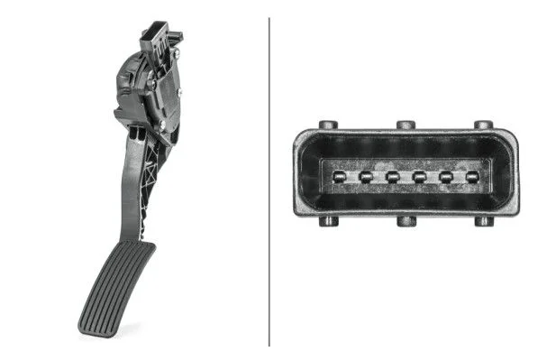 Sensor, accelerator pedal position HELLA 6PV 009 765-721