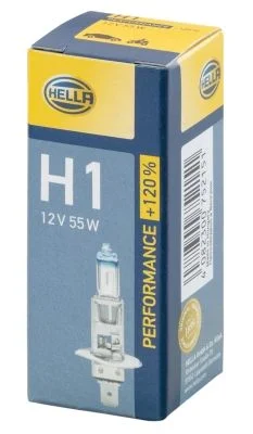 Bulb, high beam headlight HELLA 8GH 223 498-011