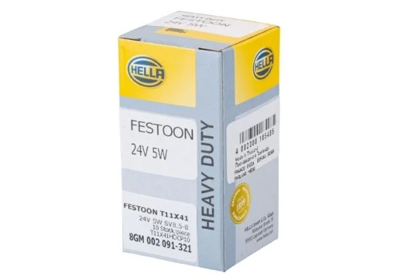 Žarnica, notranja svetloba HELLA 8GM 002 091-321