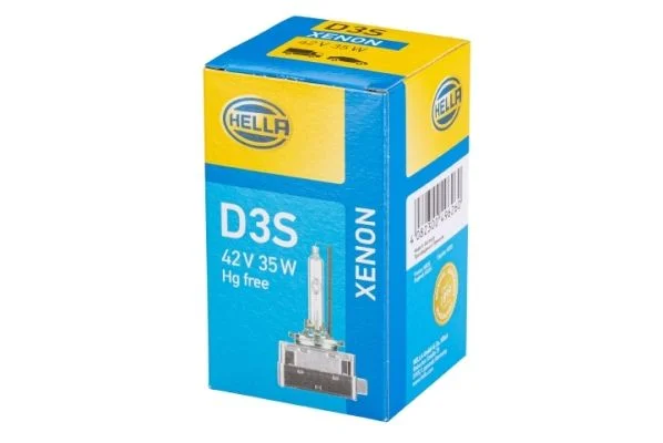 Bulb, high beam headlight HELLA 8GS 009 028-311