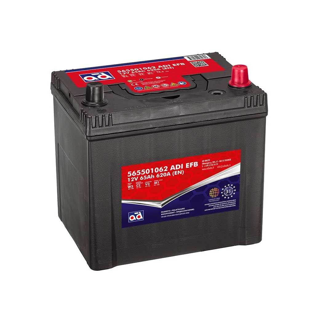 Starter Battery AD 565501062 ADI EFB