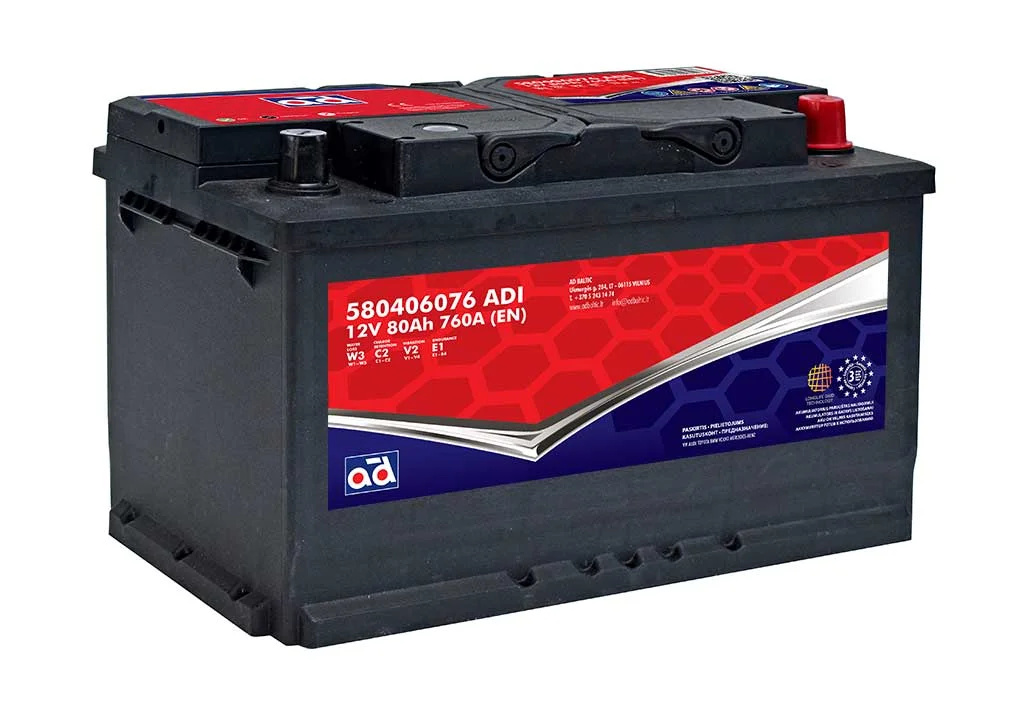 Starter Battery AD 580406076 ADI