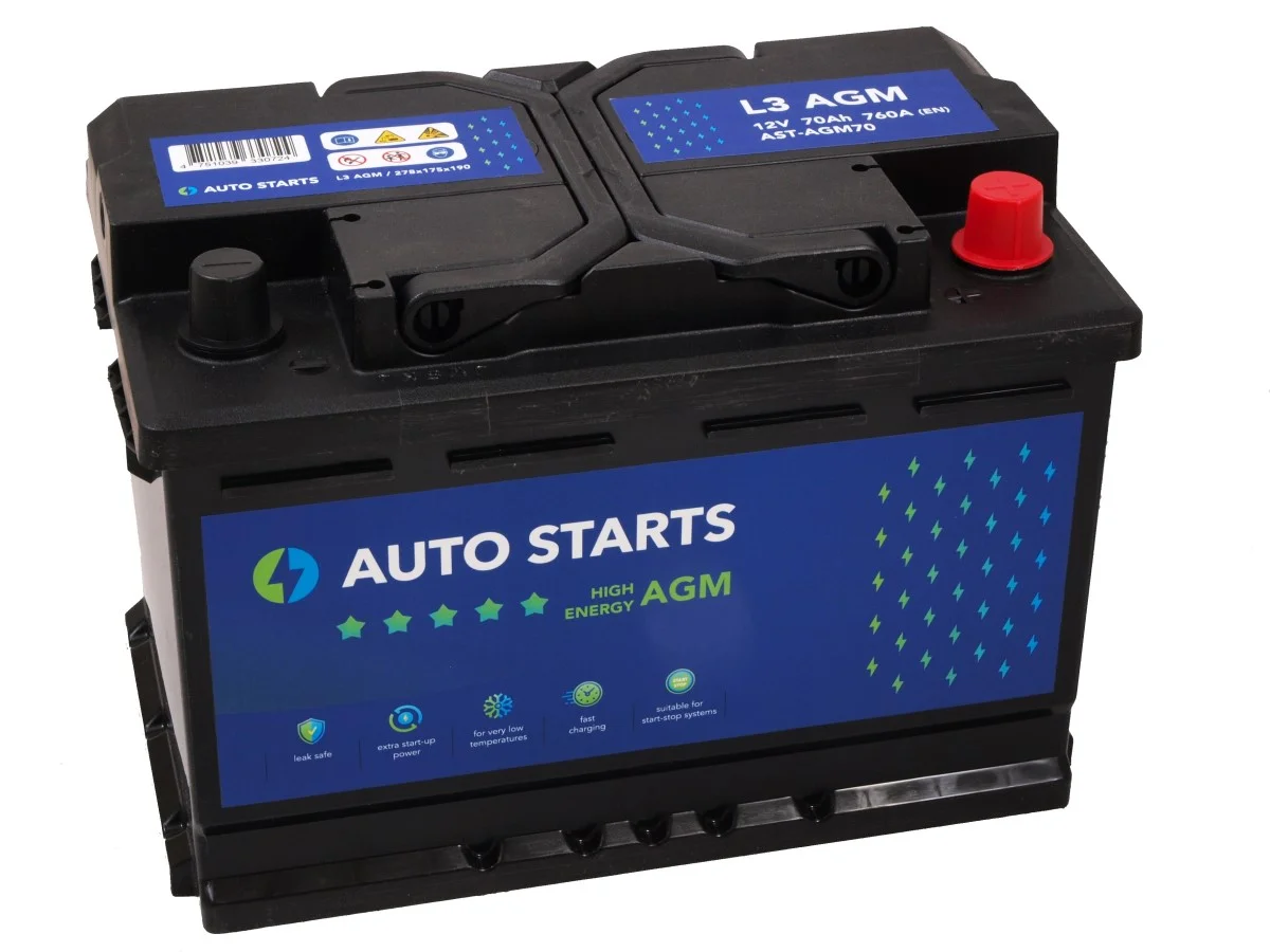 Zagonska baterija Auto Starts AGM70