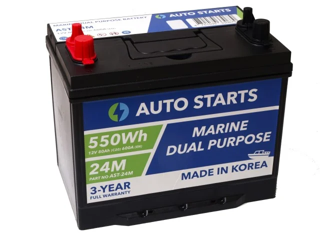 Starter Battery Auto Starts AST-24M