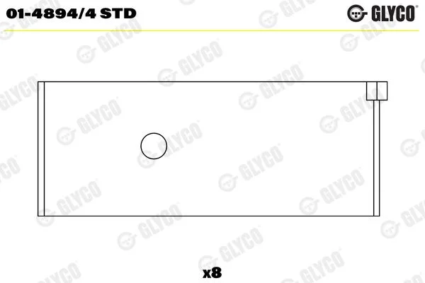 Švaistiklio indėklas GLYCO 01-4894/4STD