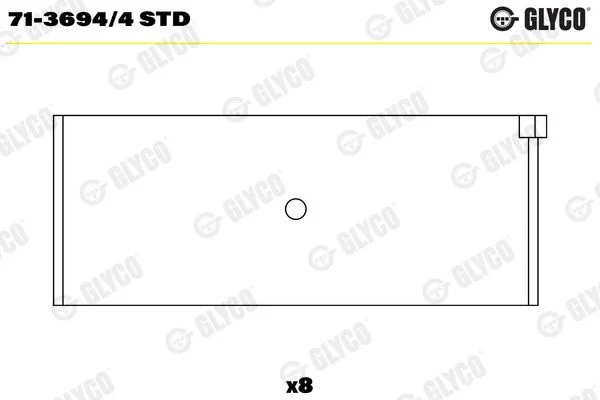 582 GLYCO 71-3694/4 STD