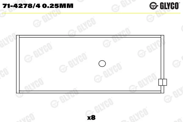 582 GLYCO 71-4278/4 0.25mm