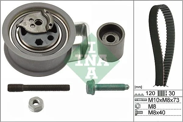 Timing Belt Kit INA 530 0091 10