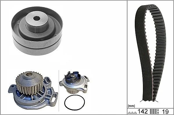 Water Pump & Timing Belt Kit INA 530 0156 30