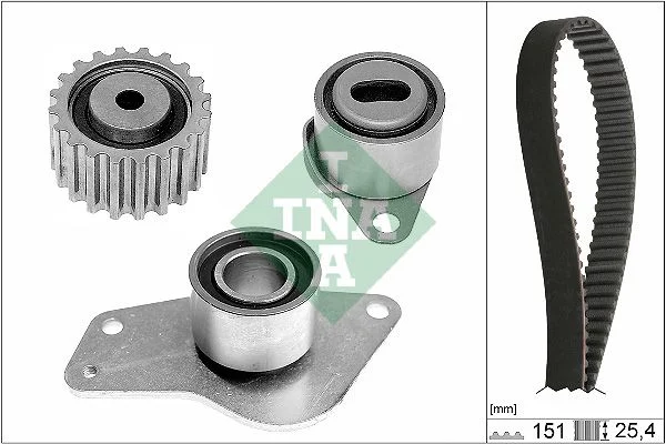 Timing Belt Kit INA 530 0185 10