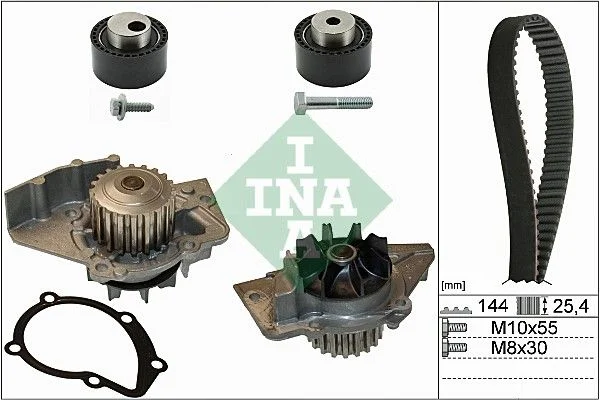Water Pump & Timing Belt Kit INA 530 0235 30