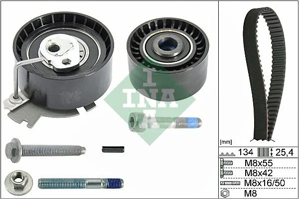Komplet zobatega jermena INA 530 0379 10