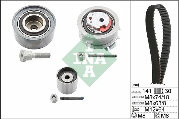 Timing Belt Kit INA 530046310